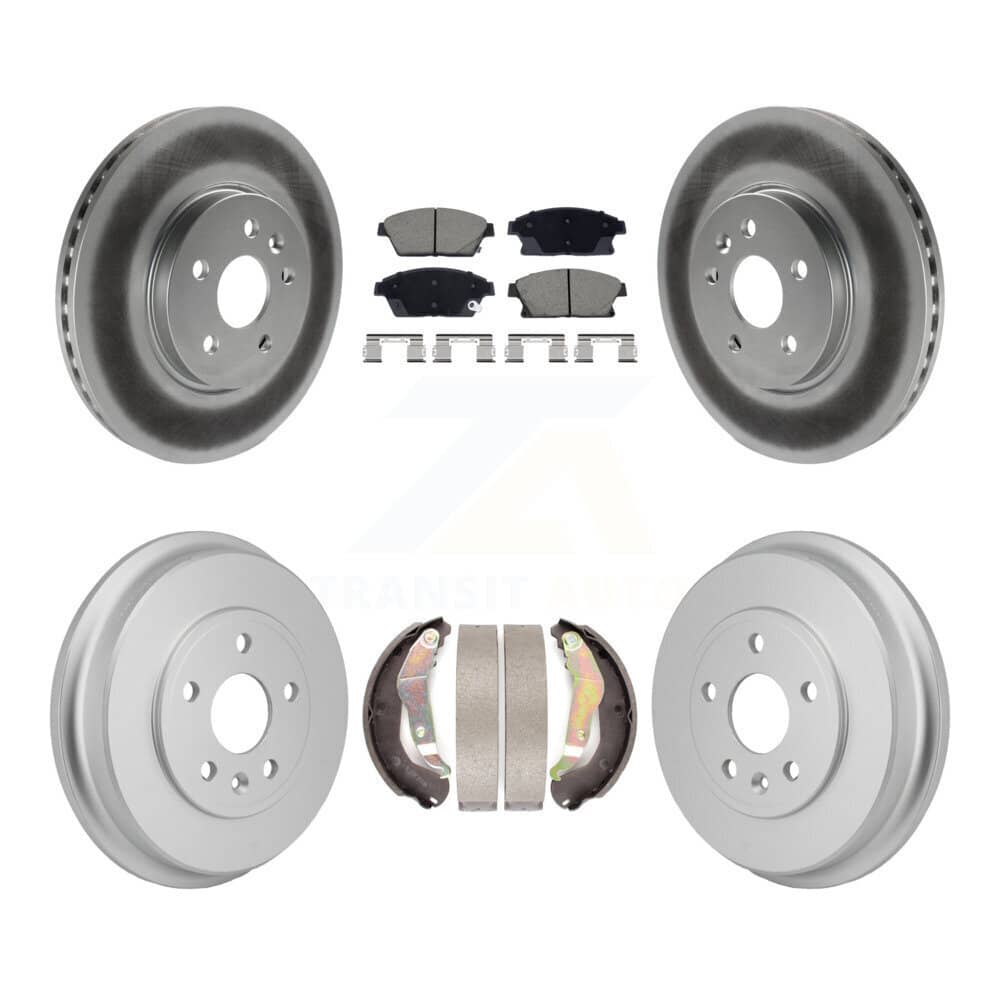 Transit Auto - KGC-102869 - Front and Rear Disc Brake Kits