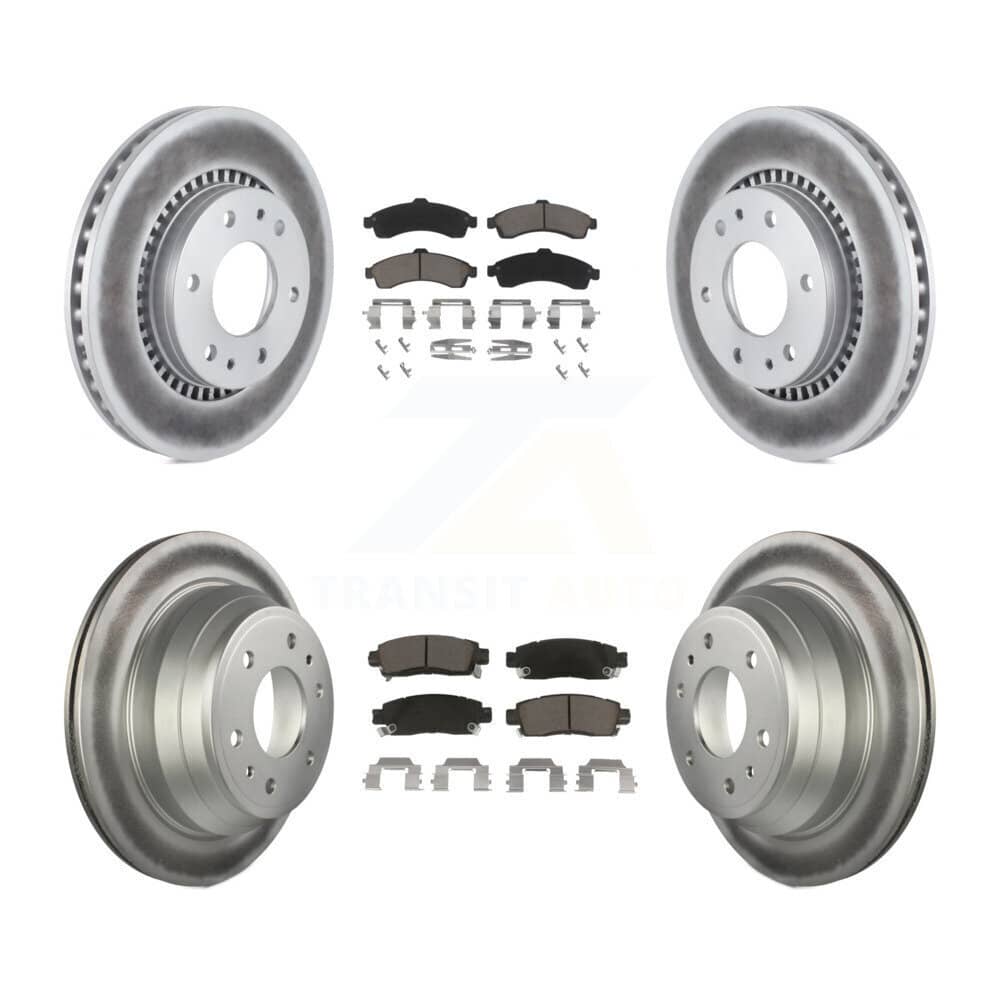 Transit Auto - KGC-103598 - Front and Rear Disc Brake Kits