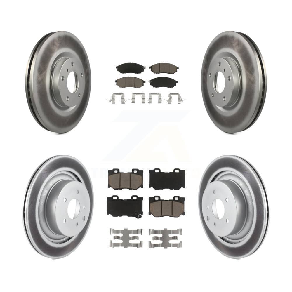 Transit Auto - KGC-103632 - Front and Rear Disc Brake Kits