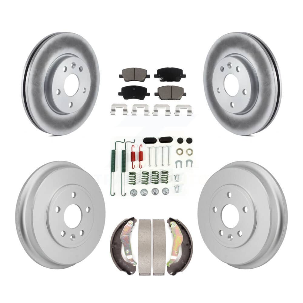Transit Auto - KGC-103798 - Front and Rear Disc Brake Kits