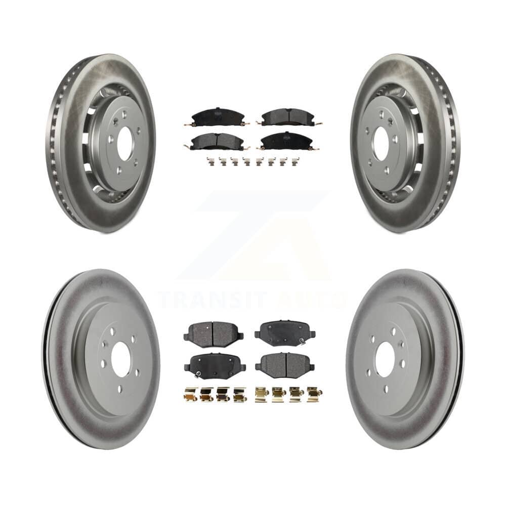 Transit Auto - KGF-100680 - Front and Rear Disc Brake Kits