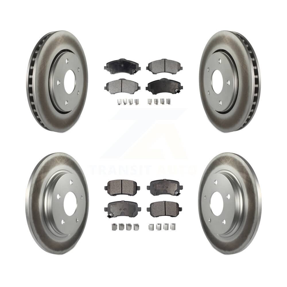 Transit Auto - KGF-100733 - Front and Rear Disc Brake Kits