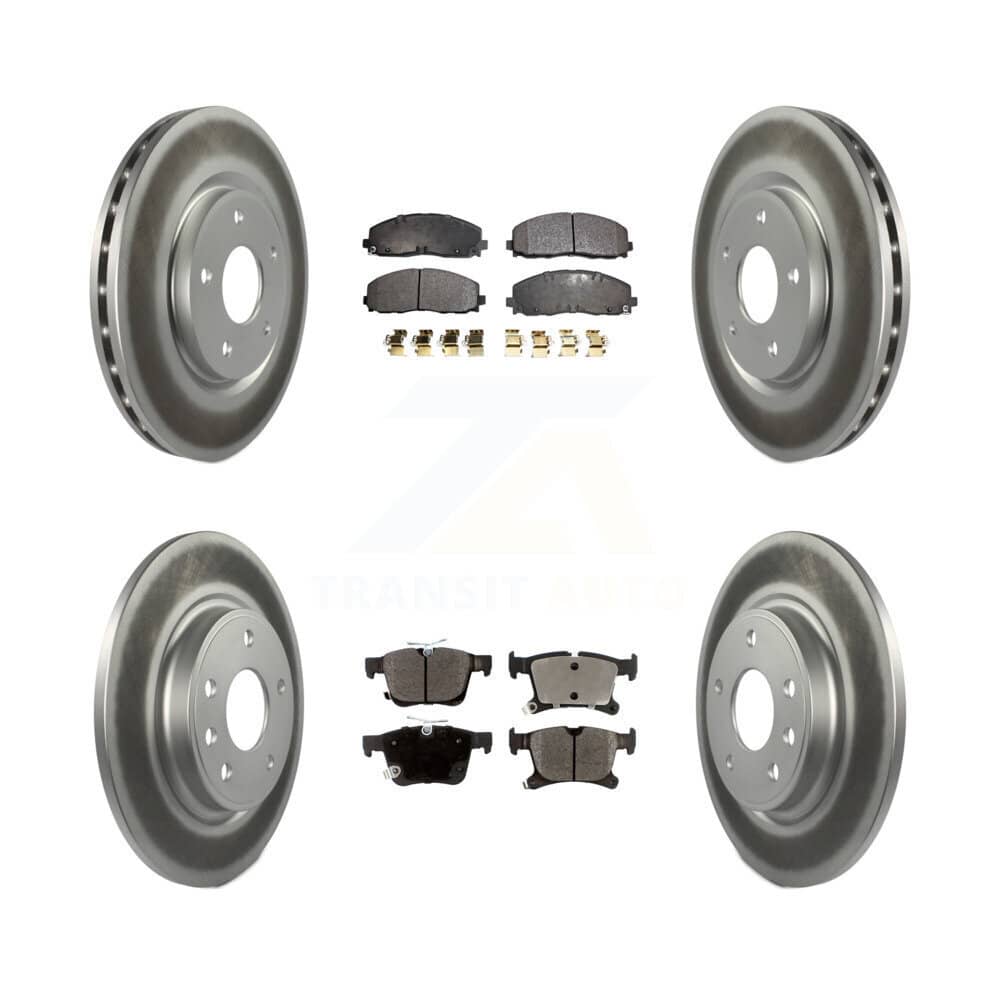 Transit Auto - KGF-100746 - Front and Rear Disc Brake Kits