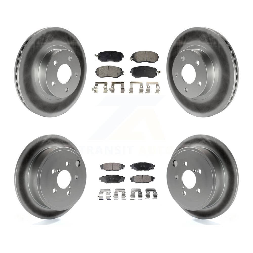 Transit Auto - KGF-100773 - Front and Rear Disc Brake Kits