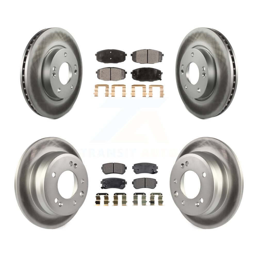 Transit Auto - KGF-100834 - Front and Rear Disc Brake Kits