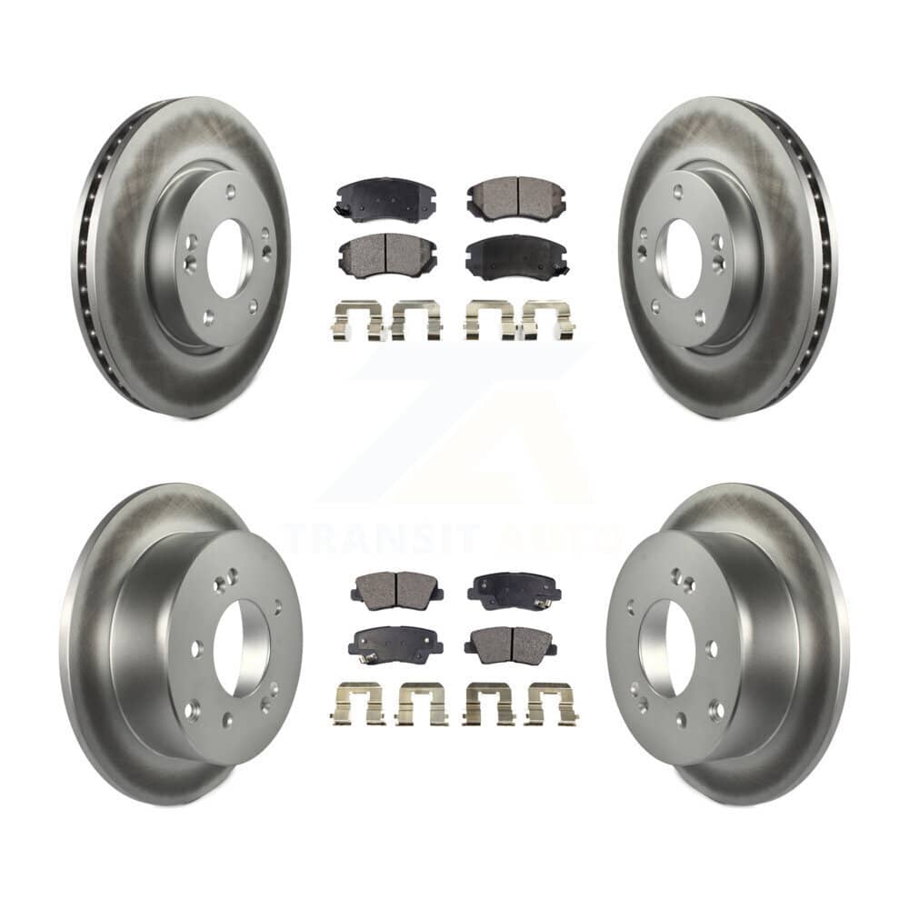 Transit Auto - KGF-100840 - Front and Rear Disc Brake Kits