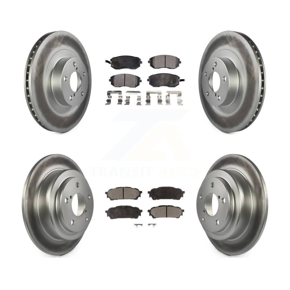 Transit Auto - KGF-100860 - Front and Rear Disc Brake Kits