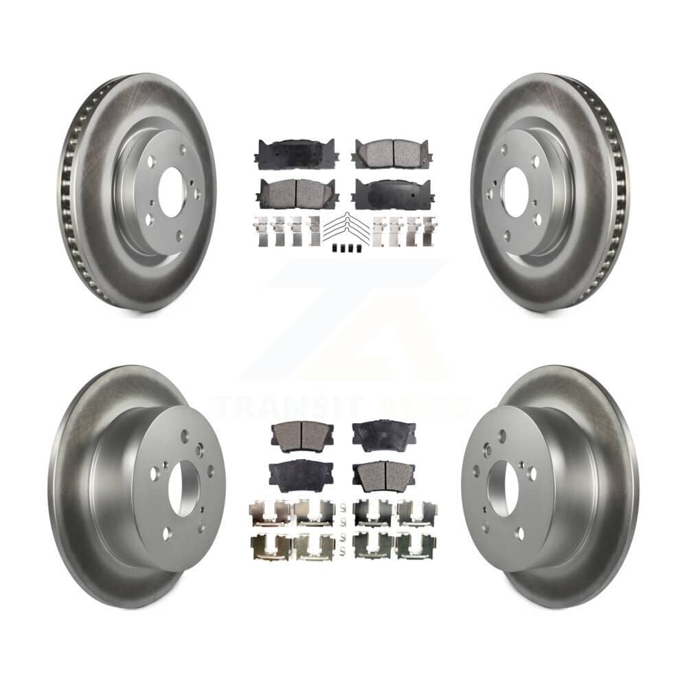 Transit Auto - KGF-100960 - Front and Rear Disc Brake Kits