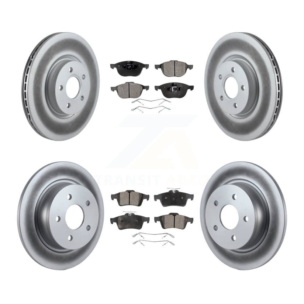 Transit Auto - KGF-100988 - Front and Rear Disc Brake Kits