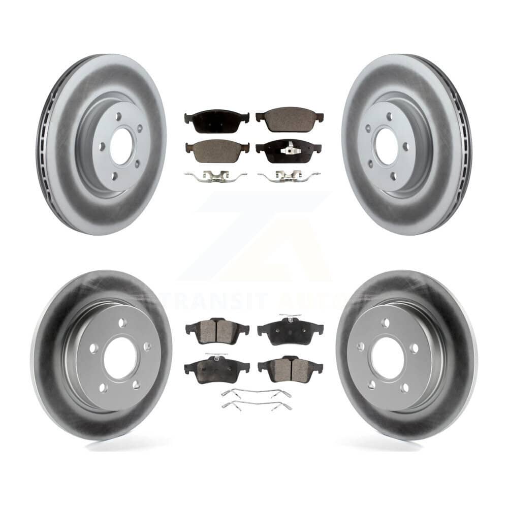 Transit Auto - KGF-100991 - Front and Rear Disc Brake Kits