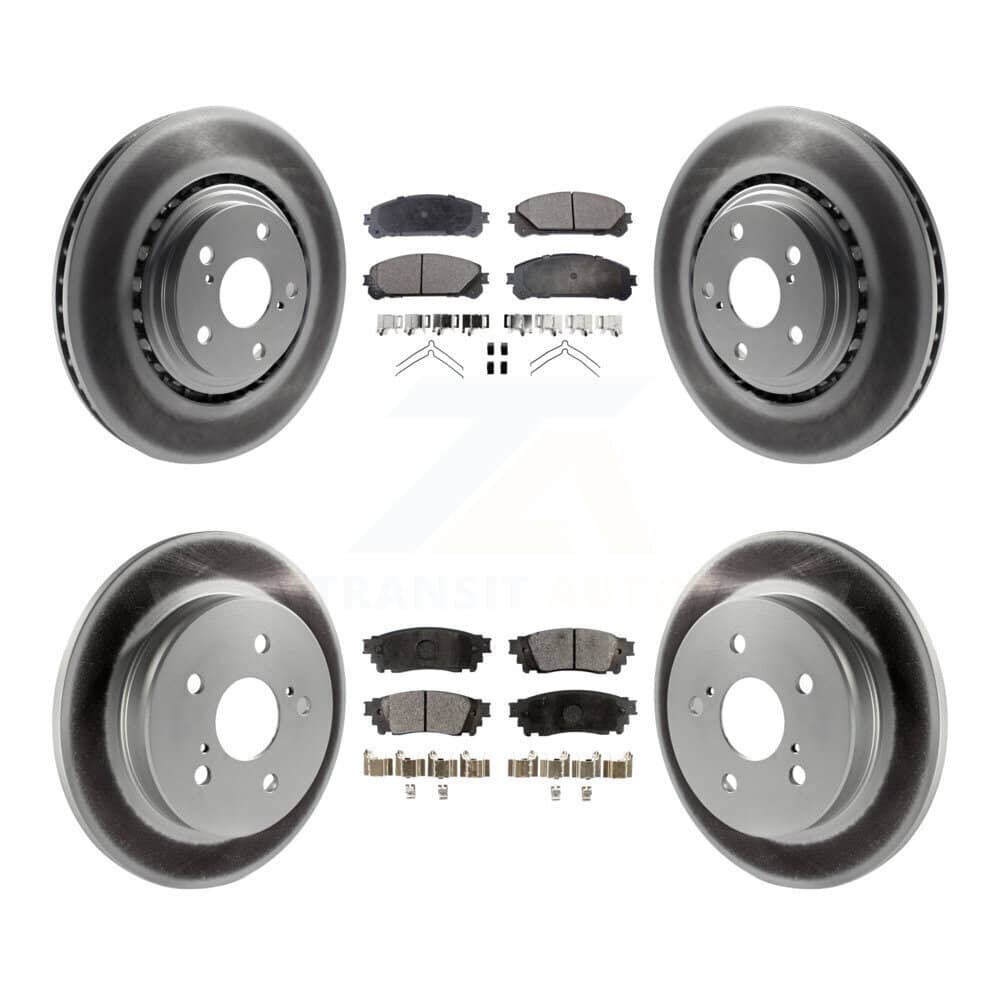 Transit Auto - KGF-101023 - Front and Rear Disc Brake Kits