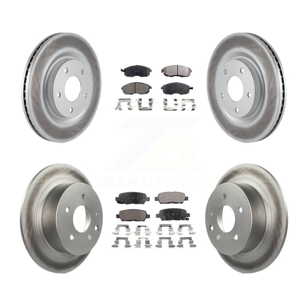 Transit Auto - KGF-101086 - Front and Rear Disc Brake Kits