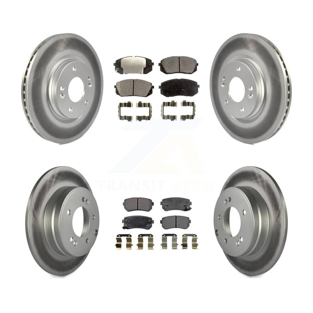 Transit Auto - KGF-101161 - Front and Rear Disc Brake Kits
