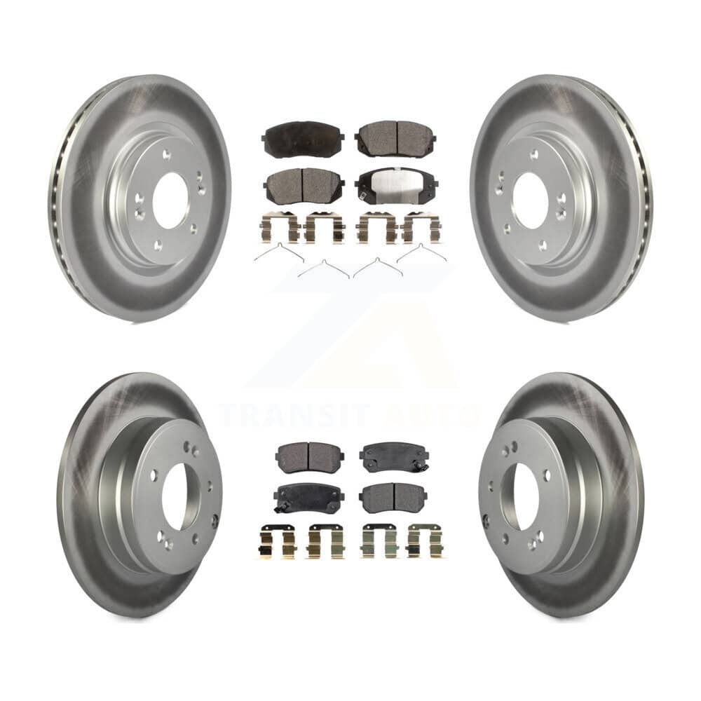 Transit Auto - KGF-101162 - Front and Rear Disc Brake Kits