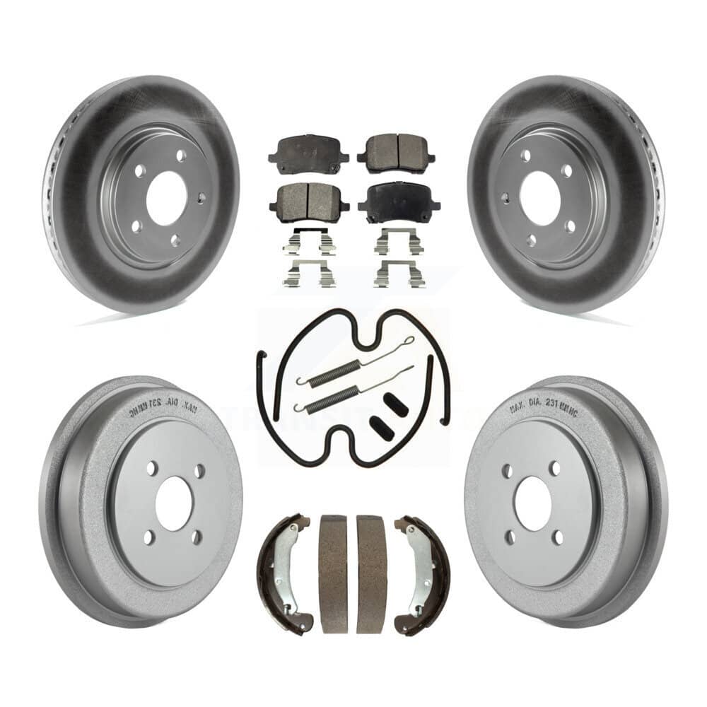 Transit Auto - KGF-101689 - Front and Rear Disc Brake Kits