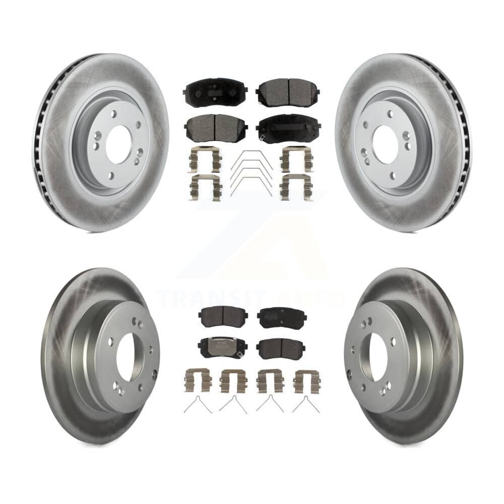 Transit Auto - KGF-101811 - Front and Rear Disc Brake Kits