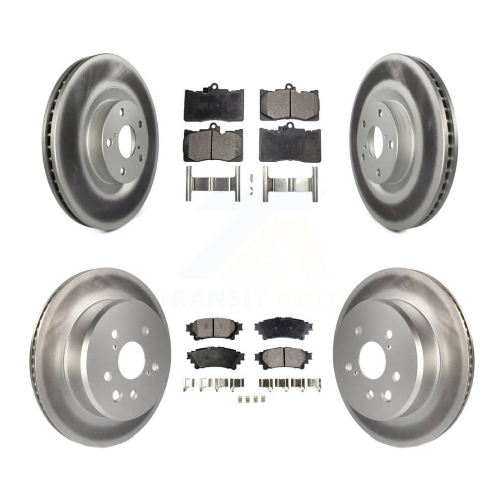 Transit Auto - KGF-101861 - Front and Rear Disc Brake Kits