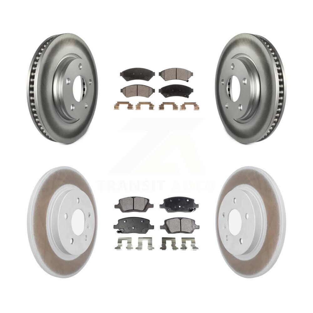 Transit Auto - KGF-102121 - Front and Rear Disc Brake Kits
