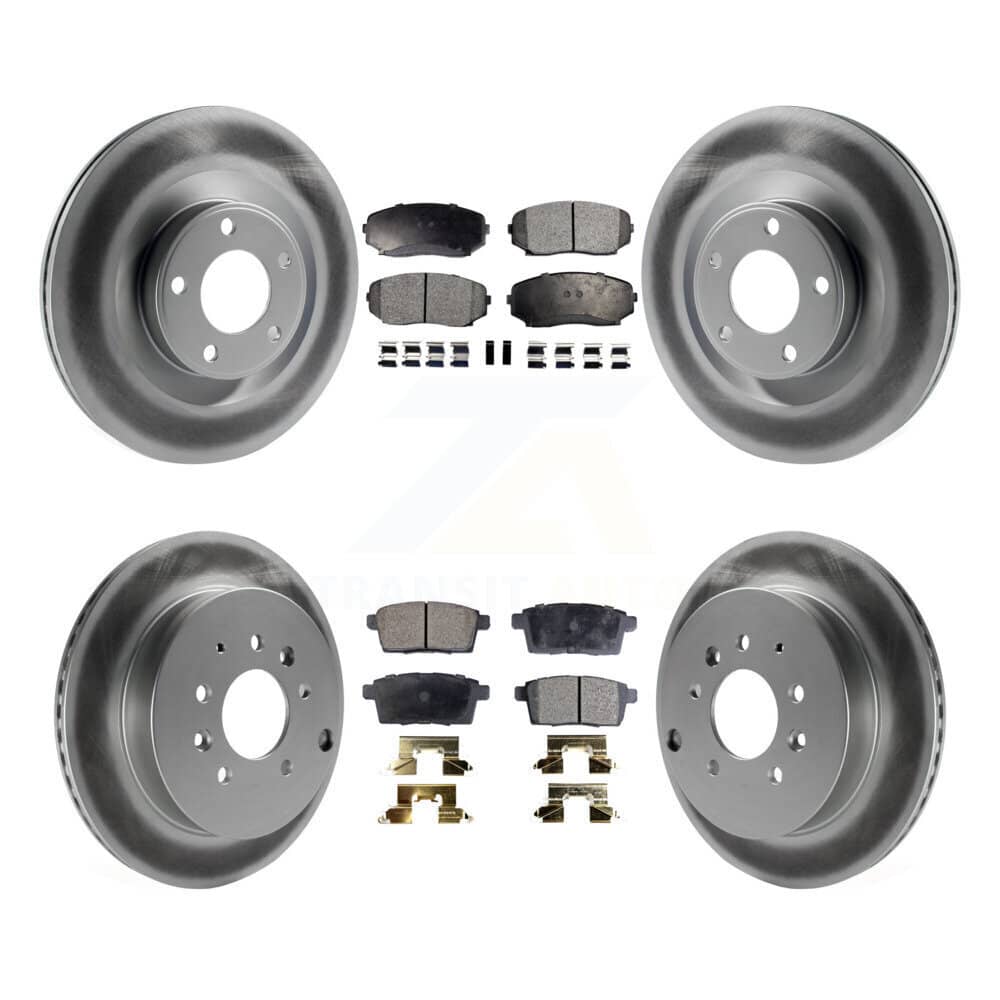 Transit Auto - KGF-102123 - Front and Rear Disc Brake Kits