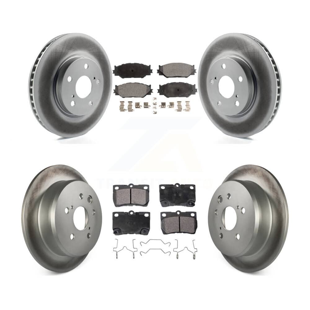 Transit Auto - KGF-102235 - Front and Rear Disc Brake Kits