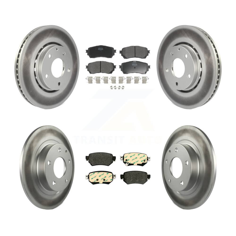 Transit Auto - KGF-102262 - Front and Rear Disc Brake Kits