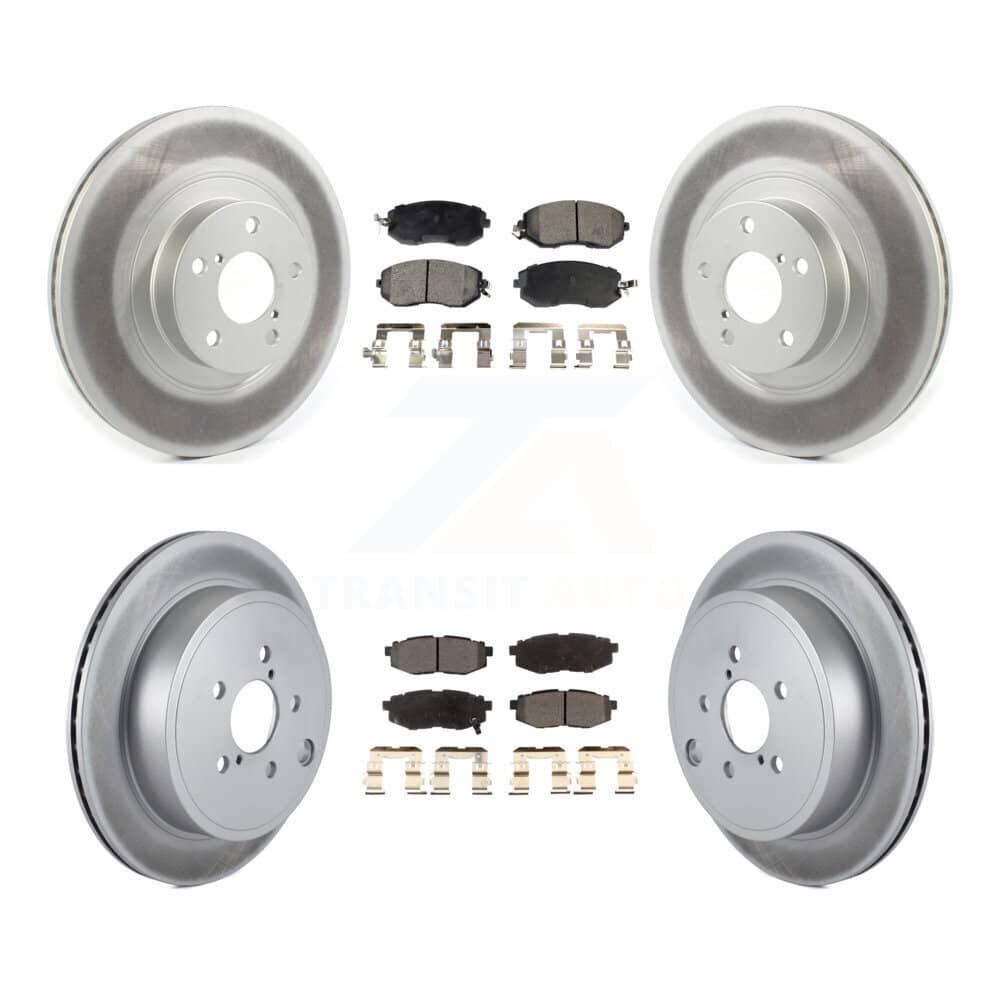 Transit Auto - KGF-102263 - Front and Rear Disc Brake Kits