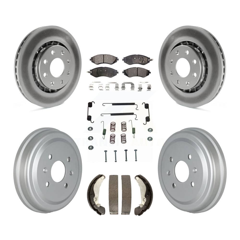 Transit Auto - KGF-102340 - Front and Rear Disc Brake Kits