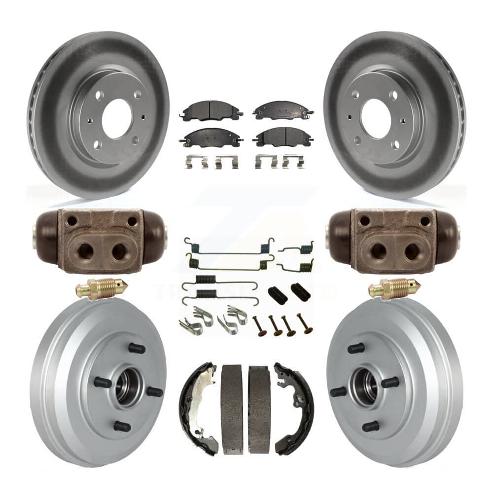 Transit Auto - KGF-102343 - Front and Rear Disc Brake Kits