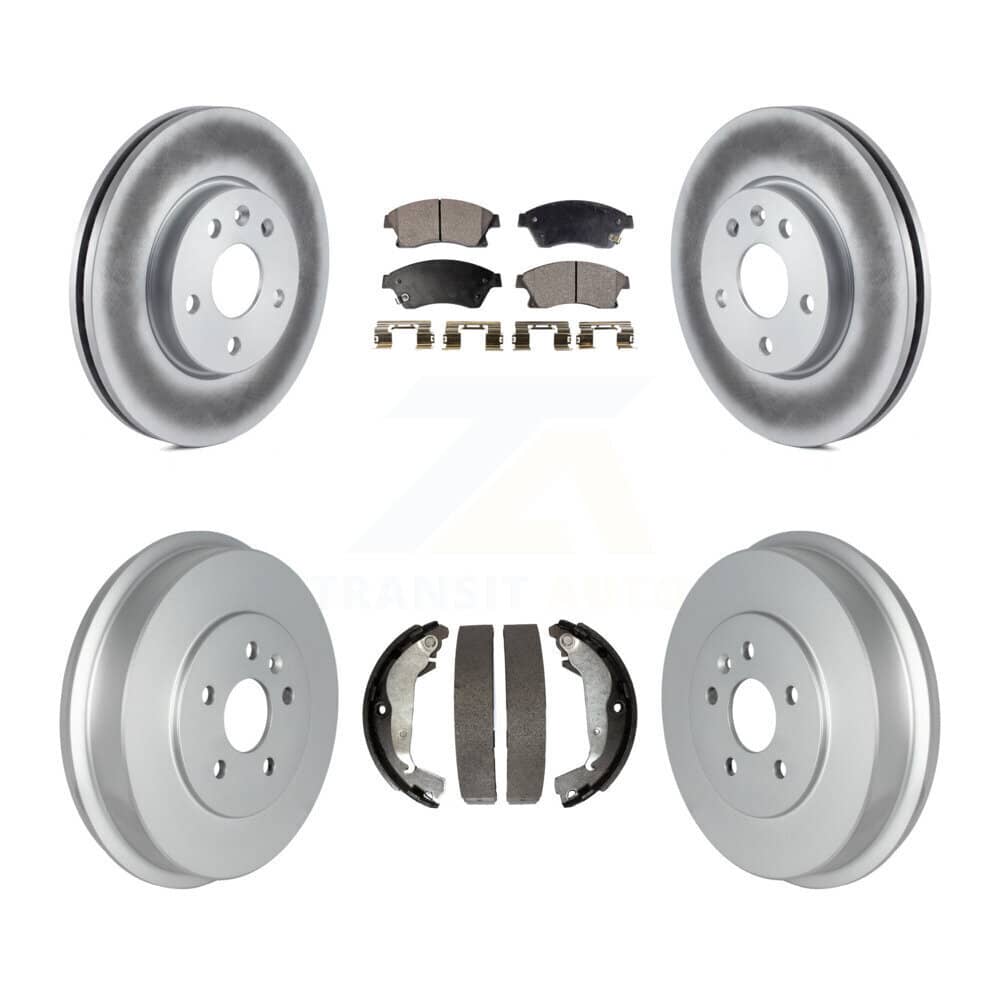 Transit Auto - KGF-102401 - Front and Rear Disc Brake Kits