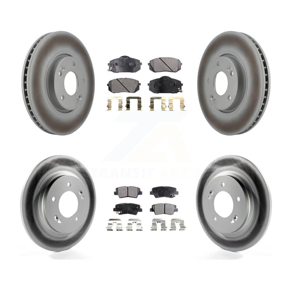 Transit Auto - KGF-102505 - Front and Rear Disc Brake Kits