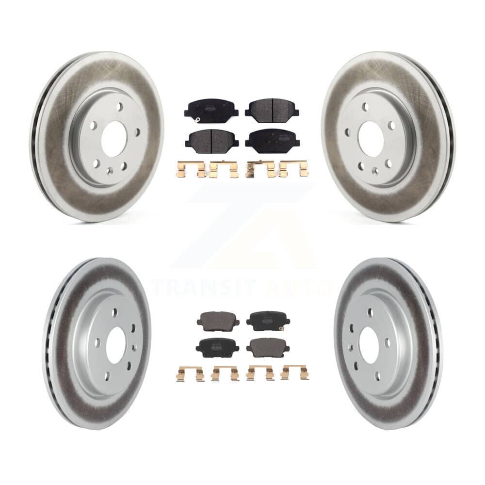 Transit Auto - KGF-102630 - Front and Rear Disc Brake Kits