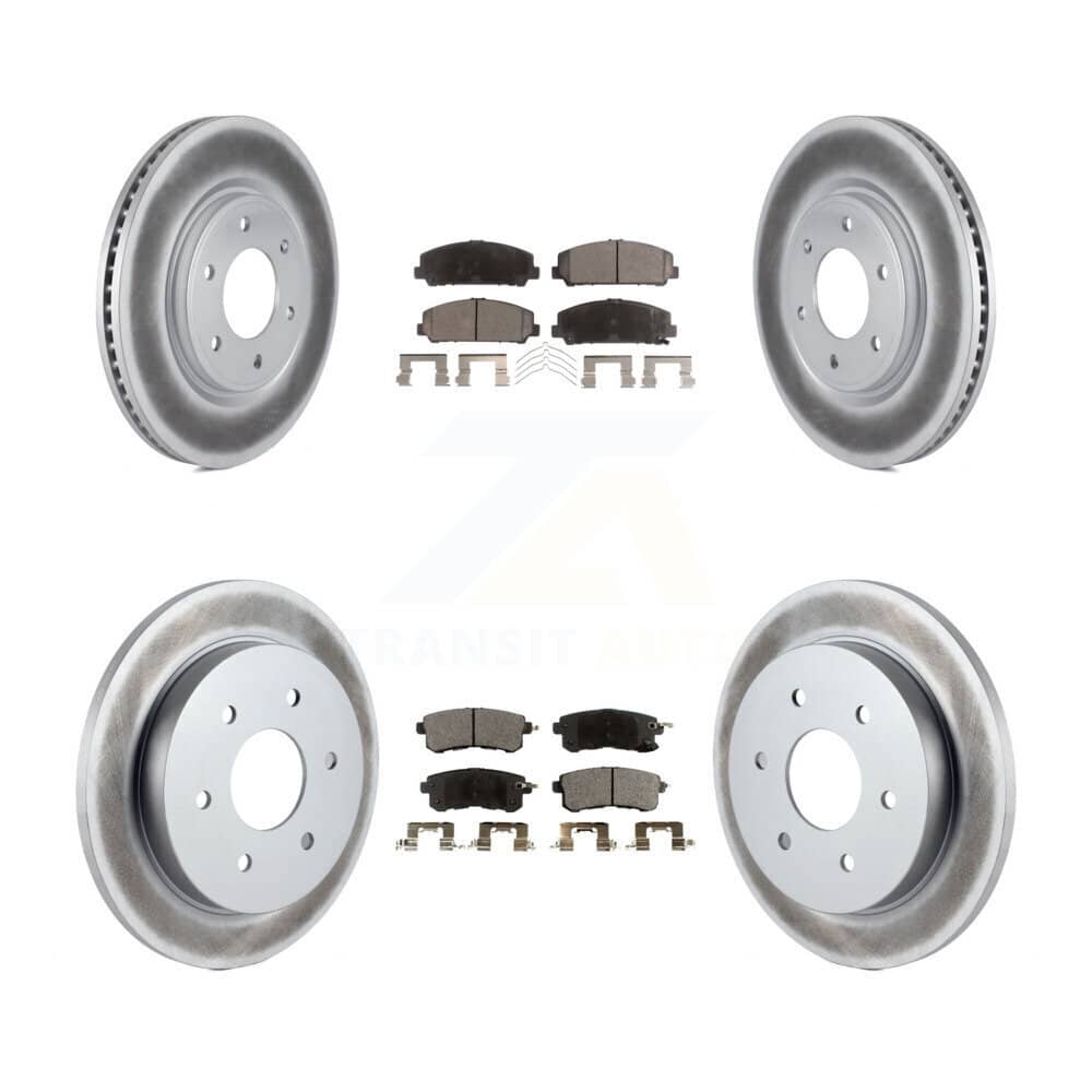 Transit Auto - KGF-102771 - Front and Rear Disc Brake Kits