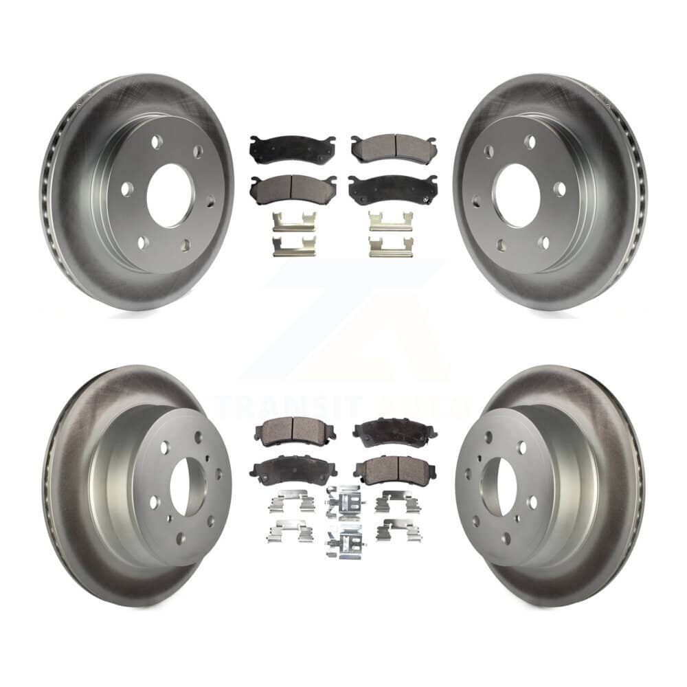 Transit Auto - KGF-102834 - Front and Rear Disc Brake Kits