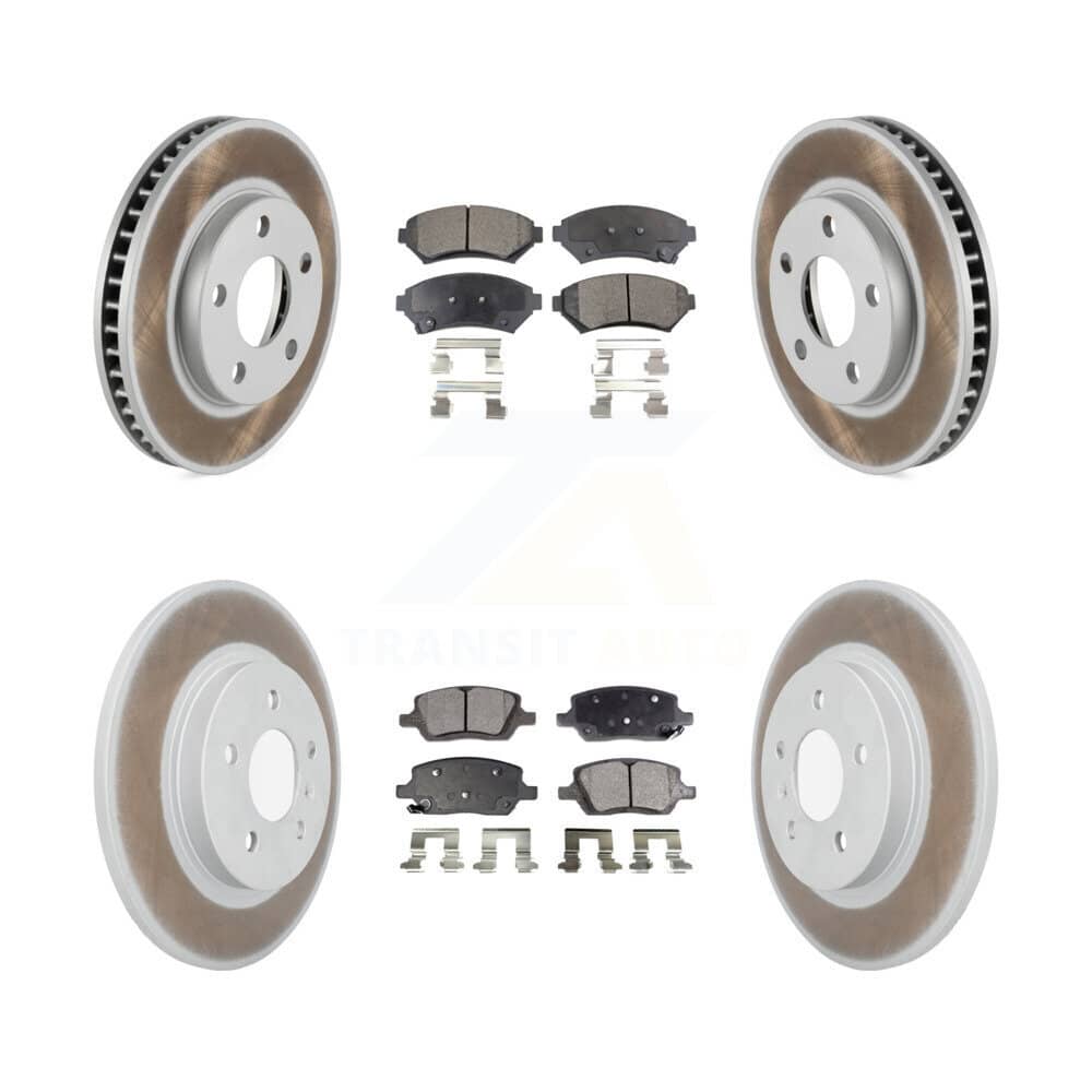 Transit Auto - KGF-102835 - Front and Rear Disc Brake Kits