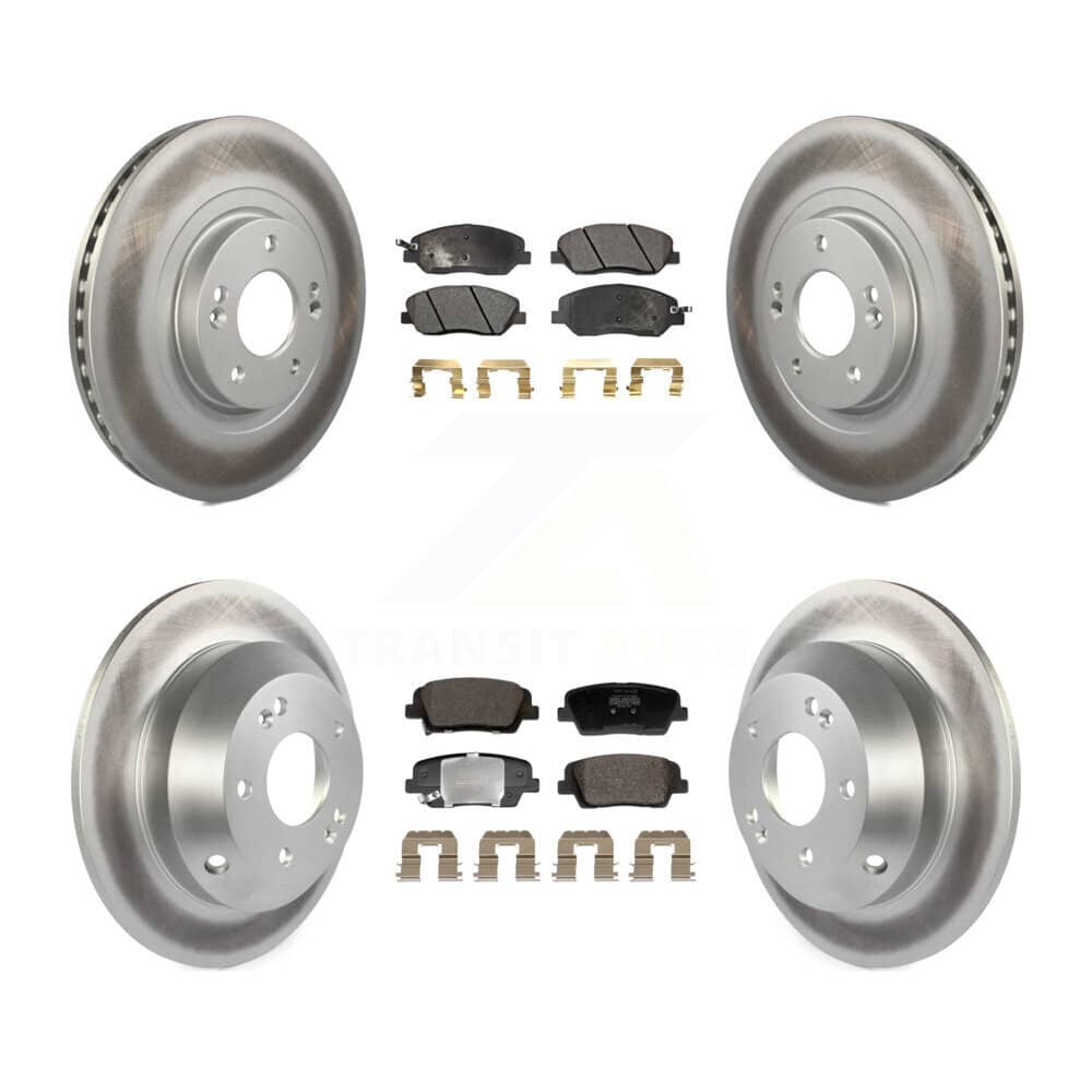 Transit Auto - KGF-102985 - Front and Rear Disc Brake Kits