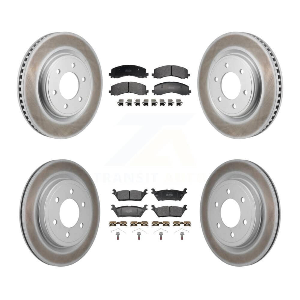 Transit Auto - KGF-103157 - Front and Rear Disc Brake Kits