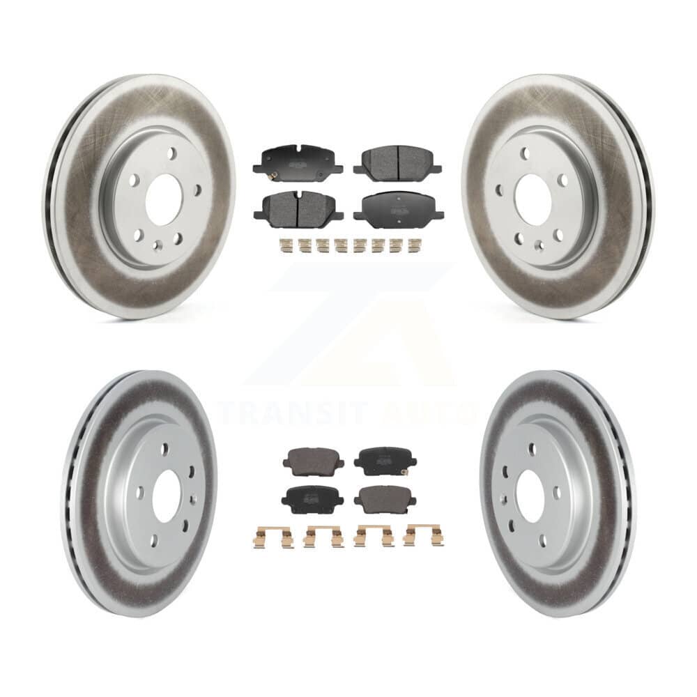 Transit Auto - KGF-103164 - Front and Rear Disc Brake Kits