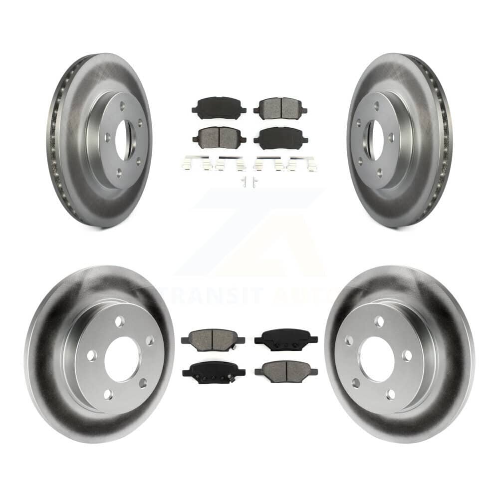 Transit Auto - KGS-100584 - Front and Rear Disc Brake Kits