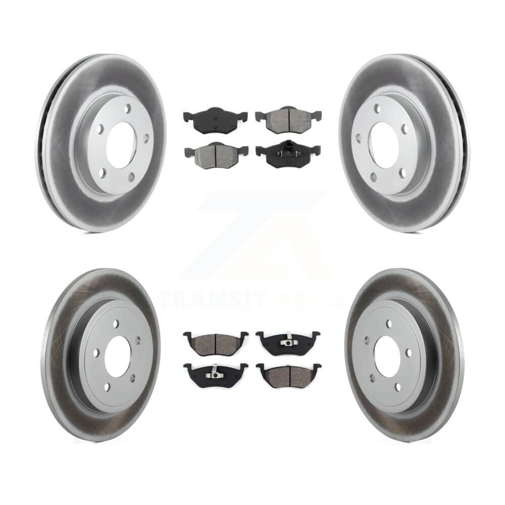 Transit Auto - KGS-100608 - Front and Rear Disc Brake Kits
