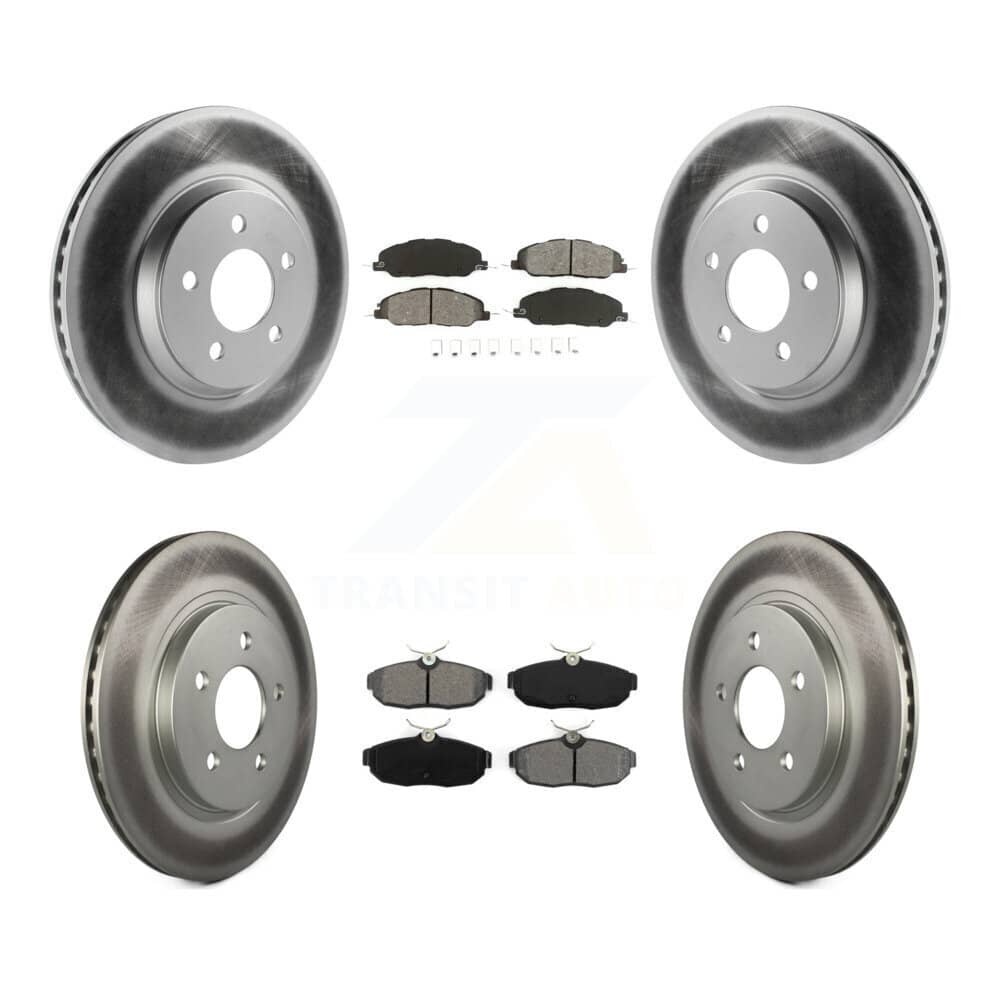 Transit Auto - KGS-100632 - Front and Rear Disc Brake Kits