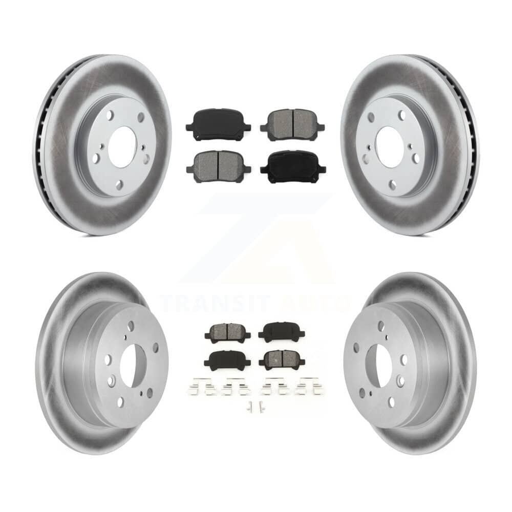 Transit Auto - KGS-100727 - Front and Rear Disc Brake Kits