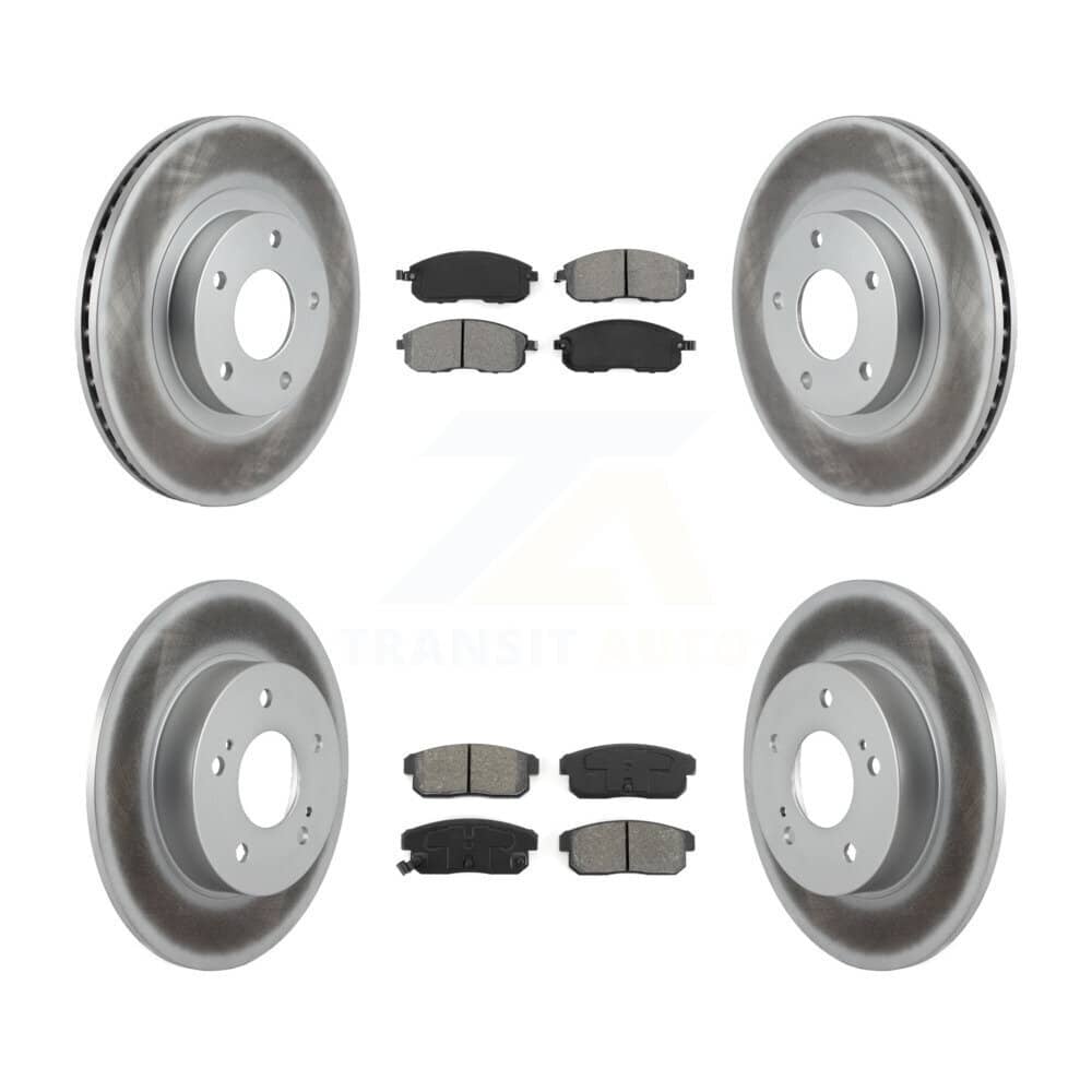 Transit Auto - KGS-100810 - Front and Rear Disc Brake Kits