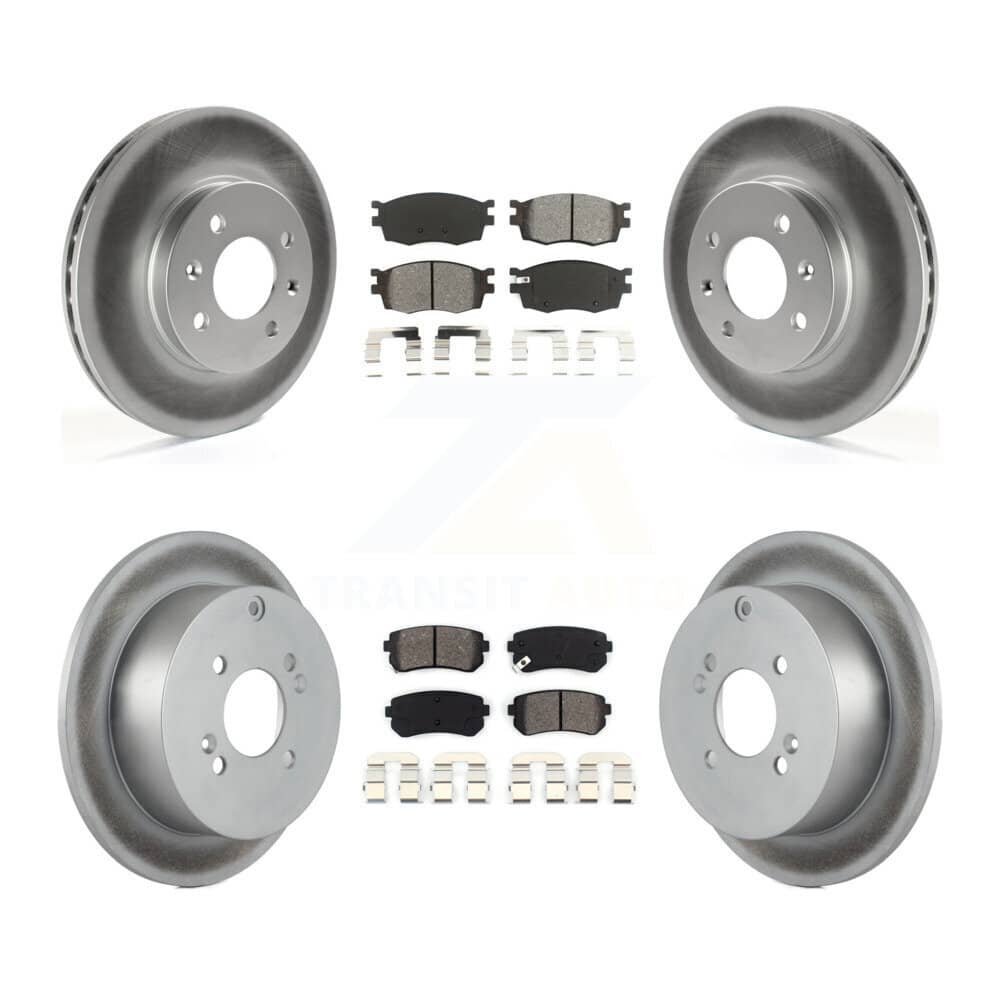 Transit Auto - KGS-100920 - Front and Rear Disc Brake Kits
