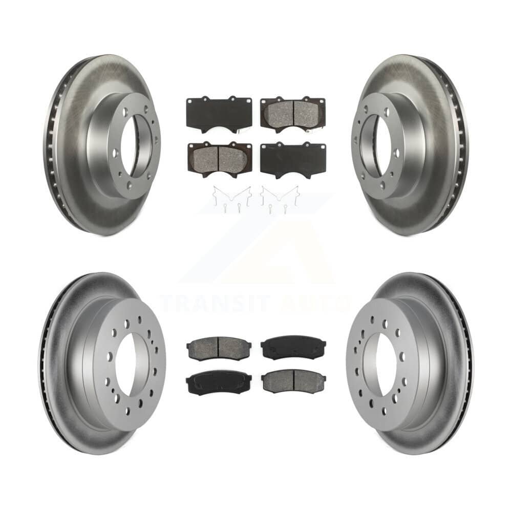 Transit Auto - KGS-101027 - Front and Rear Disc Brake Kits