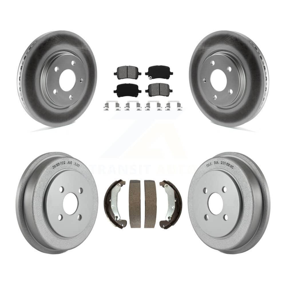Transit Auto - KGS-102231 - Front and Rear Disc Brake Kits