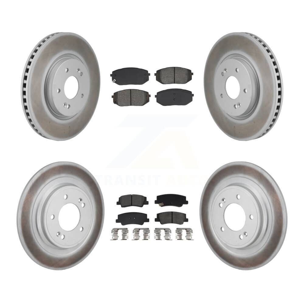 Transit Auto - KGS-102784 - Front and Rear Disc Brake Kits