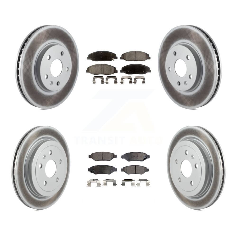 Transit Auto - KGT-100640 - Front and Rear Disc Brake Kits