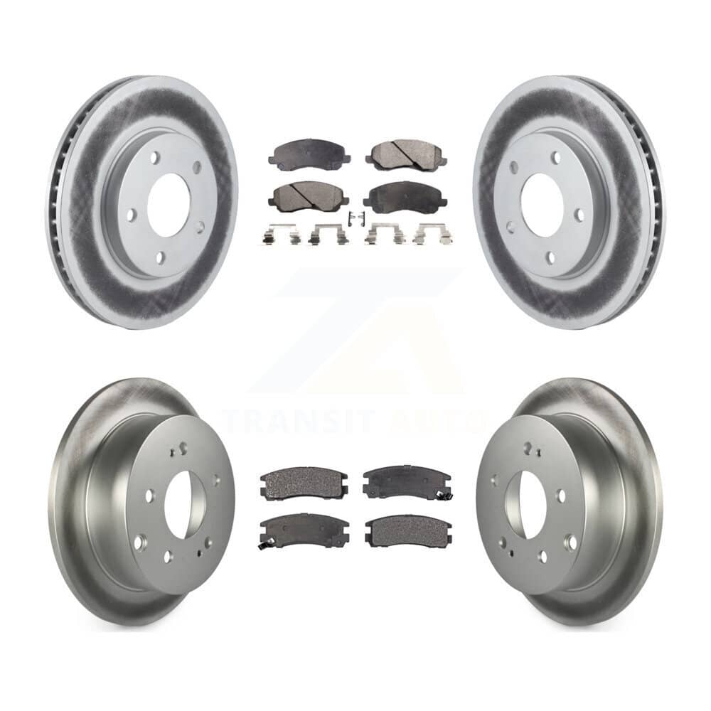 Transit Auto - KGT-100747 - Front and Rear Disc Brake Kits