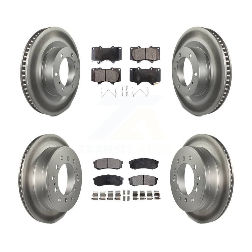 Transit Auto - KGT-101156 - Front and Rear Disc Brake Kits
