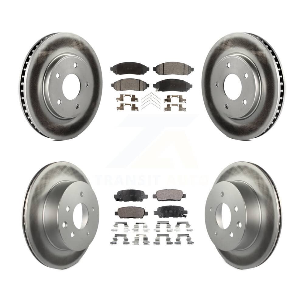 Transit Auto - KGT-101173 - Front and Rear Disc Brake Kits